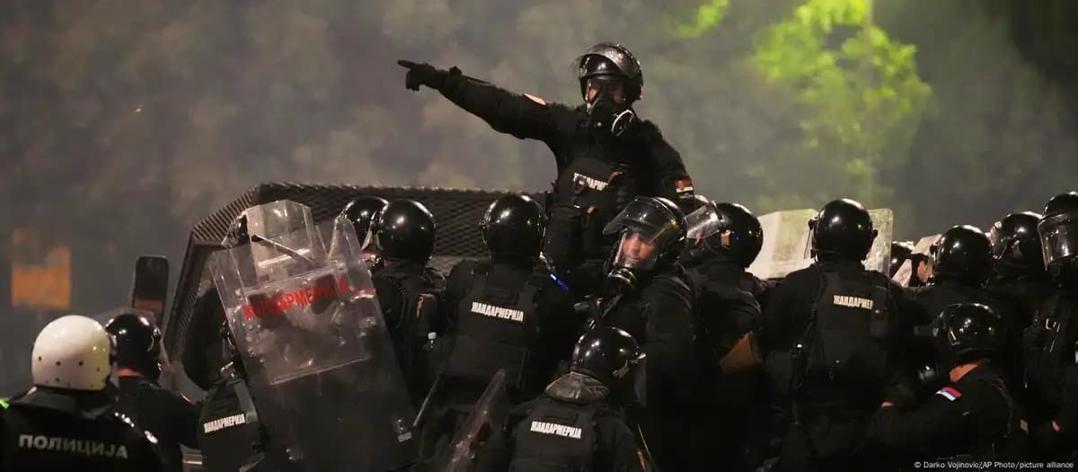 Represija policije - Stefan Stojanović