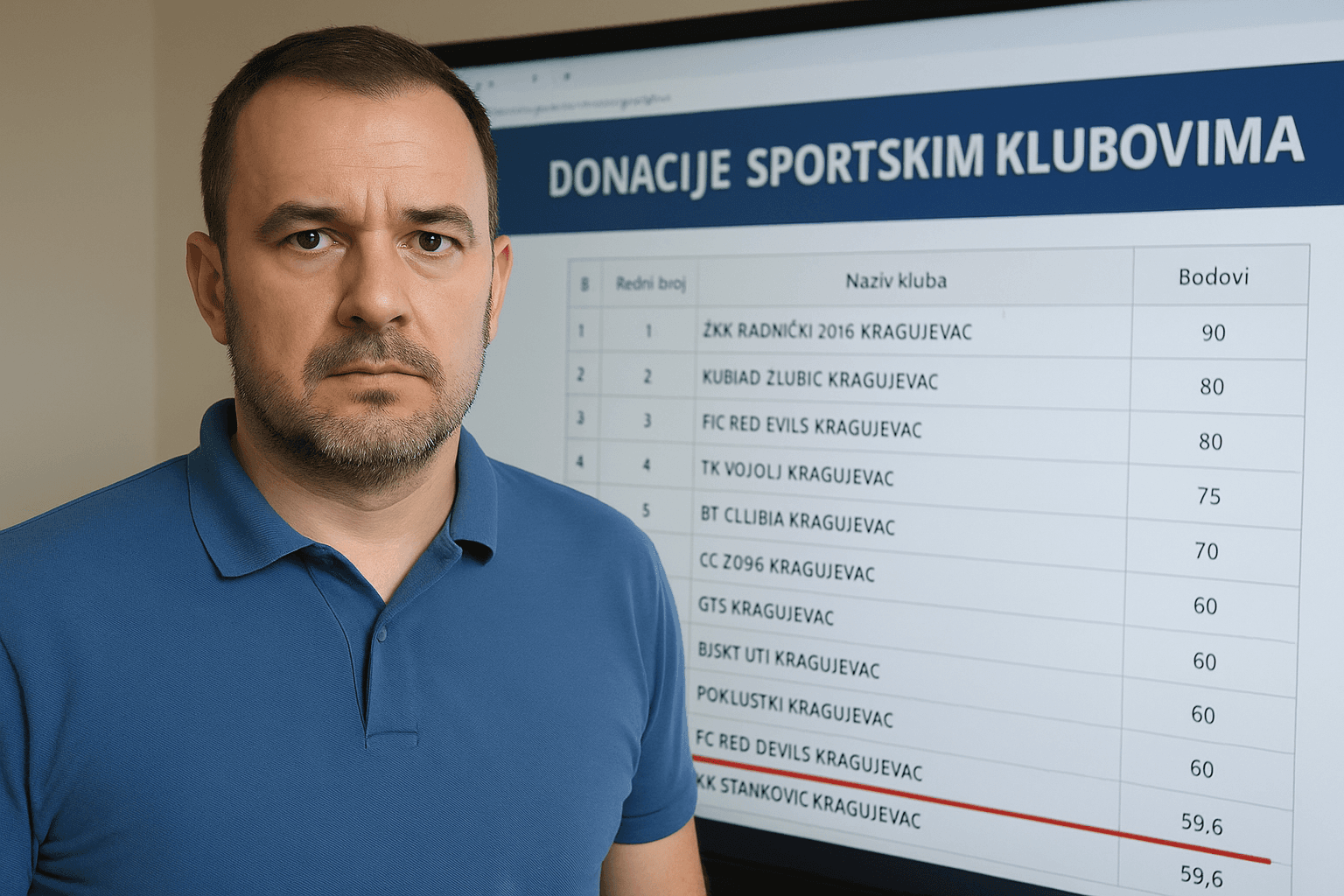 Represija u sportu - Darko Stanković